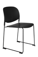 Black Dining Chairs (4) | DF Stacks | Dutchfuniture.com