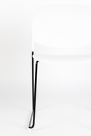 White Dining Chairs (4) | DF Stack | DutchFurniture.com