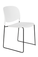 White Dining Chairs (4) | DF Stack | DutchFurniture.com