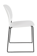 White Dining Chairs (4) | DF Stack | DutchFurniture.com