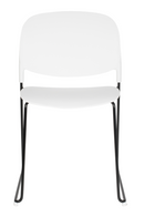 White Dining Chairs (4) | DF Stack | DutchFurniture.com