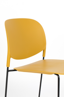 Yellow Dining Chairs (4) | DF Stacks | Dutchfurniture.com