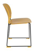 Yellow Dining Chairs (4) | DF Stacks | Dutchfurniture.com