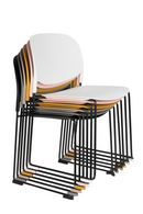 Yellow Dining Chairs (4) | DF Stacks | Dutchfurniture.com