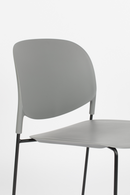 Gray Dining Chairs (4) | DF Stacks | Oroatrade.com