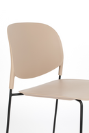 Beige Dining Chairs (4) | DF Stacks | DutchFurniture.com