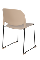 Beige Dining Chairs (4) | DF Stacks | DutchFurniture.com