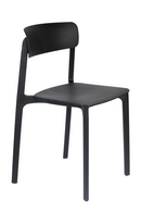 Fiberglass Modern Dining Chairs (4) | DF Clive | Oroatrade.com