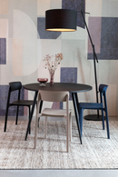 Fiberglass Modern Dining Chairs (4) | DF Clive | Oroatrade.com