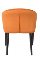 Orange Velvet Armchair | DF Catelyn | DutchFurniture.com