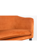 Orange Velvet Armchair | DF Catelyn | DutchFurniture.com