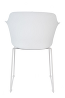 White Contemporary Dining Chairs (2) | DF Tango |  Oroatrade.com