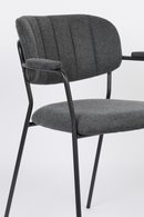 Upholstered Industrial Armchairs (2) | DF Jolien | Dutchfurniture.com