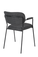 Upholstered Industrial Armchairs (2) | DF Jolien | Dutchfurniture.com