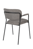 Upholstered Industrial Armchairs (2) | DF Jolien | Dutchfurniture.com