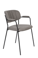 Upholstered Industrial Armchairs (2) | DF Jolien | Dutchfurniture.com