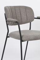 Upholstered Industrial Armchairs (2) | DF Jolien | Dutchfurniture.com