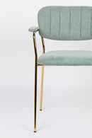Upholstered Industrial Armchairs (2) | DF Jolien | Dutchfurniture.com