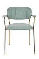 Upholstered Industrial Armchairs (2) | DF Jolien | Dutchfurniture.com