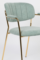 Upholstered Industrial Armchairs (2) | DF Jolien | Dutchfurniture.com
