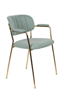 Upholstered Industrial Armchairs (2) | DF Jolien | Dutchfurniture.com