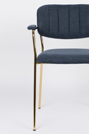 Upholstered Industrial Armchairs (2) | DF Jolien | Dutchfurniture.com