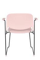 Pink Dining Chairs With Arms (4) | DF Stacks | Dutchfurniture.com