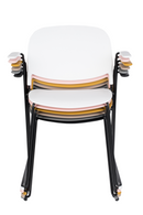 Pink Dining Chairs With Arms (4) | DF Stacks | Dutchfurniture.com
