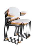 Pink Dining Chairs With Arms (4) | DF Stacks | Dutchfurniture.com