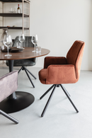 Velvet Modern Dining Armchairs (2) | DF Jamie | Dutchfurniture.com