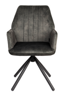 Velvet Modern Dining Armchairs (2) | DF Jamie | Dutchfurniture.com