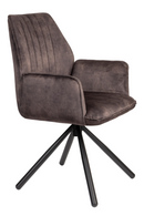 Velvet Modern Dining Armchairs (2) | DF Jamie | Dutchfurniture.com