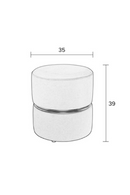 Green Accent Stool | DF Bubbly Forrest | Oroatrade.com