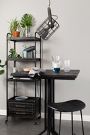 Black Saddle Counter Stool | DF Tangle | DutchFurniture.com