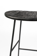 Black Saddle Counter Stool | DF Tangle | DutchFurniture.com