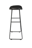 Black Saddle Counter Stool | DF Tangle | DutchFurniture.com