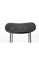 Black Saddle Bar Stool | DF Tangle | DutchFurniture.com