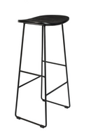 Black Saddle Bar Stool | DF Tangle | DutchFurniture.com