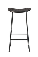 Black Saddle Bar Stool | DF Tangle | DutchFurniture.com