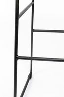 Black Saddle Bar Stool | DF Tangle | DutchFurniture.com