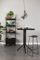 Black Saddle Bar Stool | DF Tangle | DutchFurniture.com