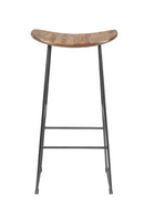 Wood Saddle Bar Stool | DF Tangle | Dutchfurniture.com