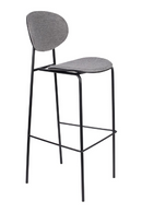 Gray Upholstered Barstools (2) | DF Donny | Dutchfurniture.com