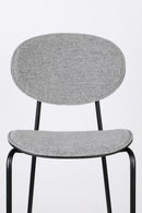 Gray Upholstered Barstools (2) | DF Donny | Dutchfurniture.com