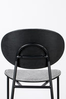 Gray Upholstered Barstools (2) | DF Donny | Dutchfurniture.com