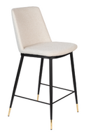 Modern Upholstered Counter Stools (2) | DF Lionel | Dutchfurniture.com