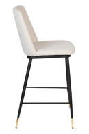 Modern Upholstered Counter Stools (2) | DF Lionel | Dutchfurniture.com