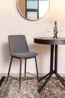 Modern Upholstered Counter Stools (2) | DF Lionel | Dutchfurniture.com