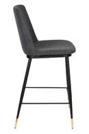 Modern Upholstered Counter Stools (2) | DF Lionel | Dutchfurniture.com