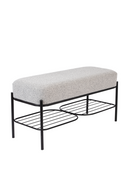 Gray Upholstered Bench | DF Milou | Dutchfurniture.com